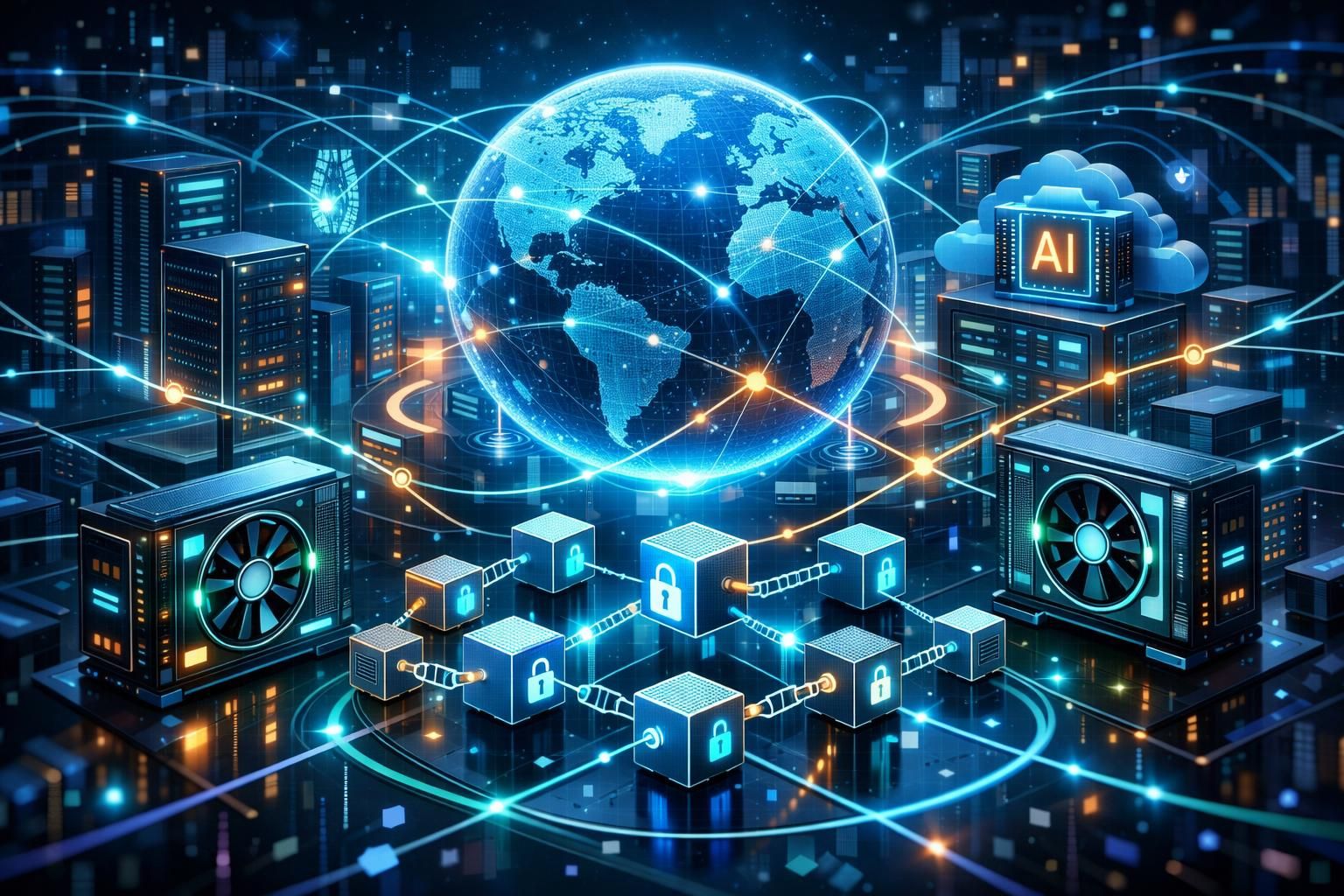 entdecken sie, wie dezentrale netzwerke die grundlage für das globale backend der künstlichen intelligenz bilden könnten, und erfahren sie mehr über ihre potenziale und herausforderungen.