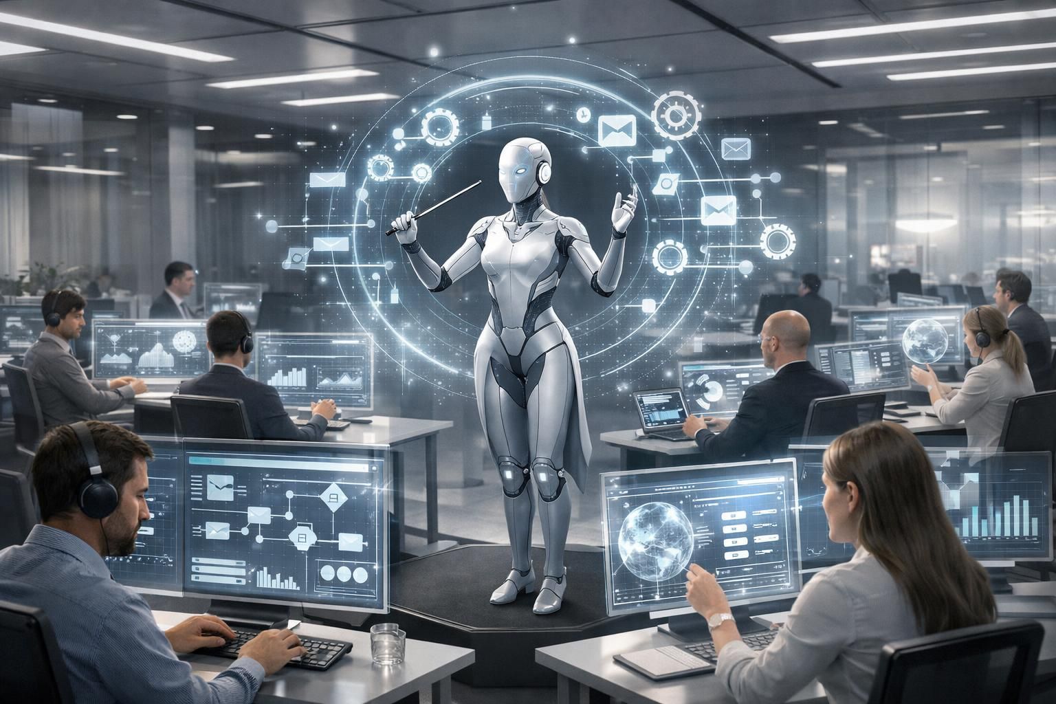 entdecken sie, wie durch ki gesteuerte workflows operative teams effizienter machen und traditionelle arbeitsmethoden zunehmend ersetzen.