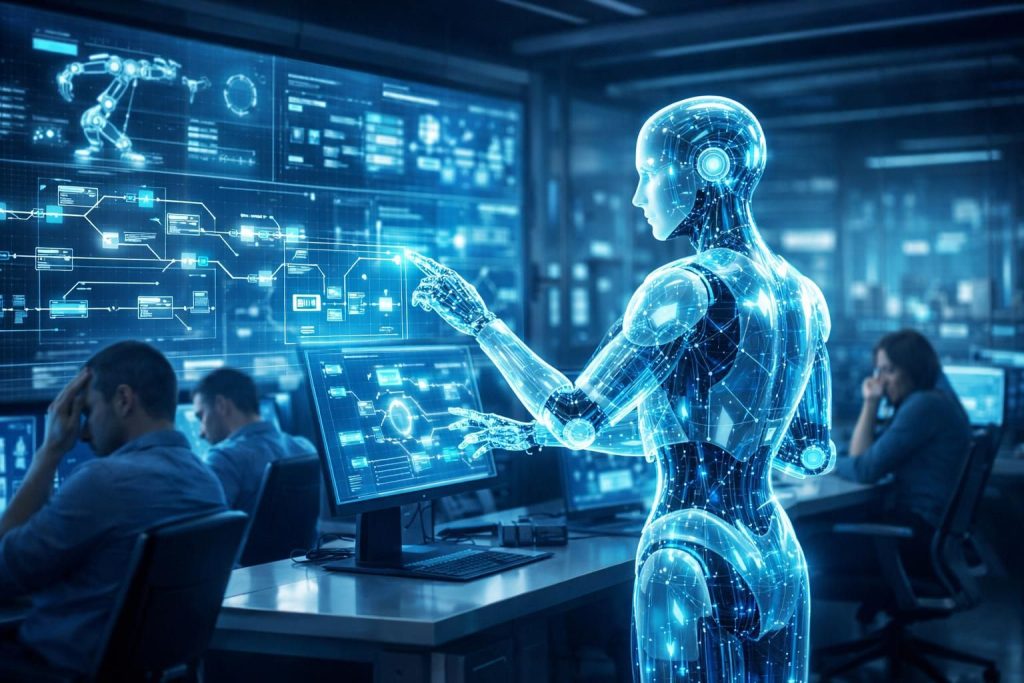 entdecken sie, wie durch ki orchestrierte workflows operative teams zunehmend ersetzen und welche vorteile dies für effizienz und produktivität in unternehmen bringt.