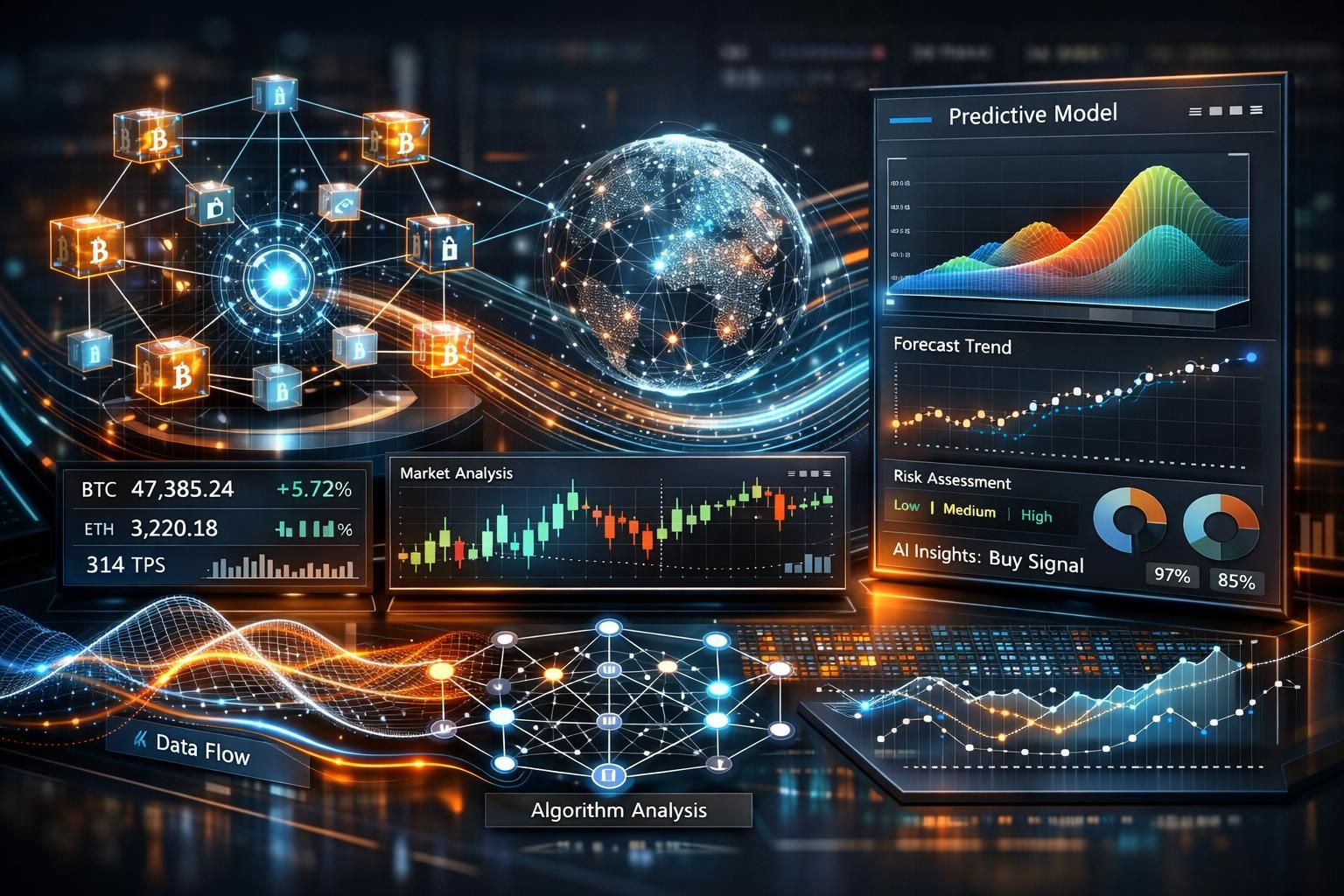 entdecken sie, wie blockchain-daten innovative prädiktive finanzmodelle unterstützen und die zukunft der finanzanalyse revolutionieren.