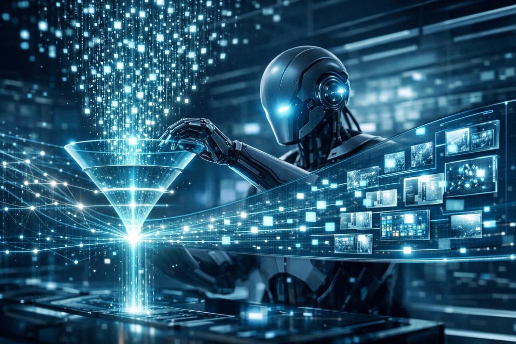 entdecken sie, wie künstliche intelligenz die logik der indexierung und die auswahl von inhalten revolutioniert, um effizientere und relevantere suchergebnisse zu erzielen.