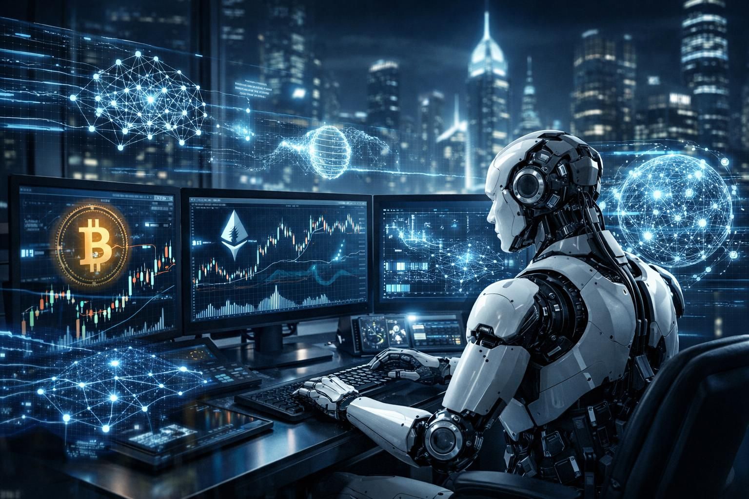 entdecken sie, wie künstliche intelligenz die welt des krypto-tradings revolutioniert und innovative strategien für den digitalen handel entwickelt.